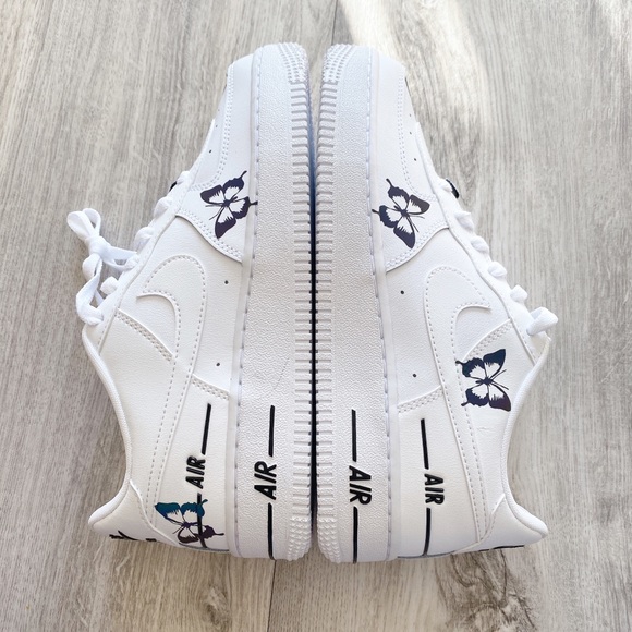 Nike air force 1 custom butterfly 🦋 reflective - Picture 5 of 7